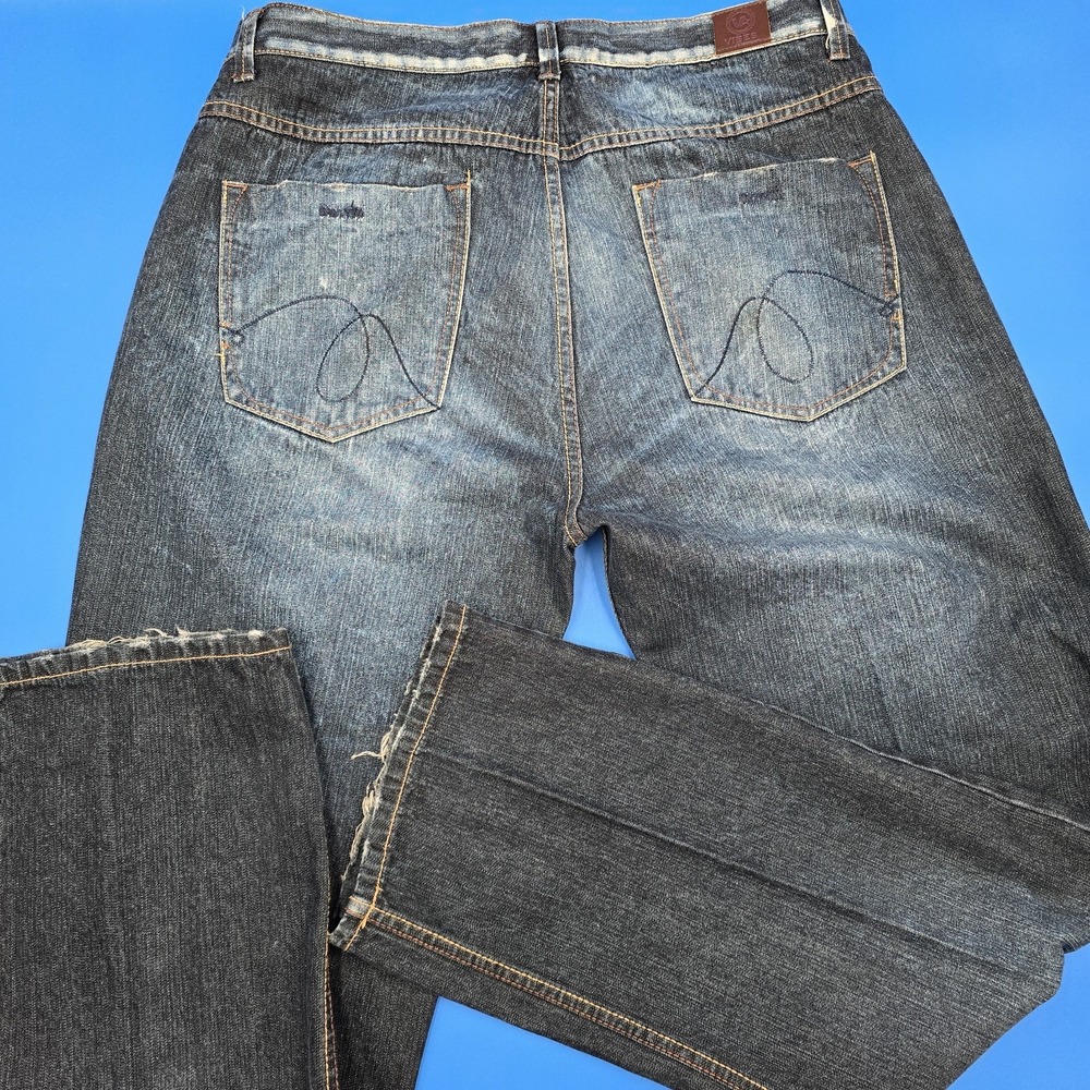 Vintage 90s Vibes Premium Denim‎ Straight Leg Skater Jeans 38x34 High Rise